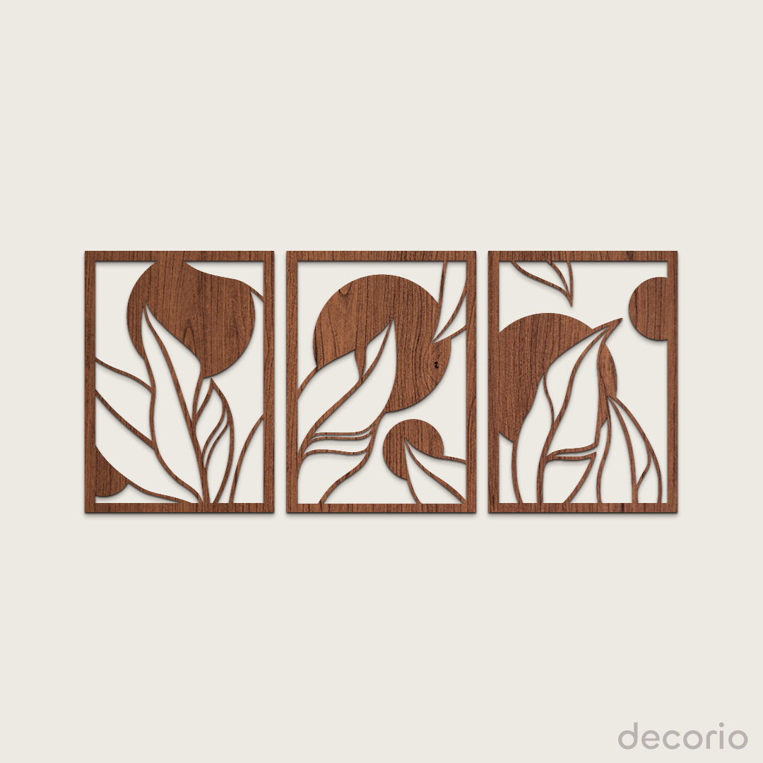 Flores y círculos