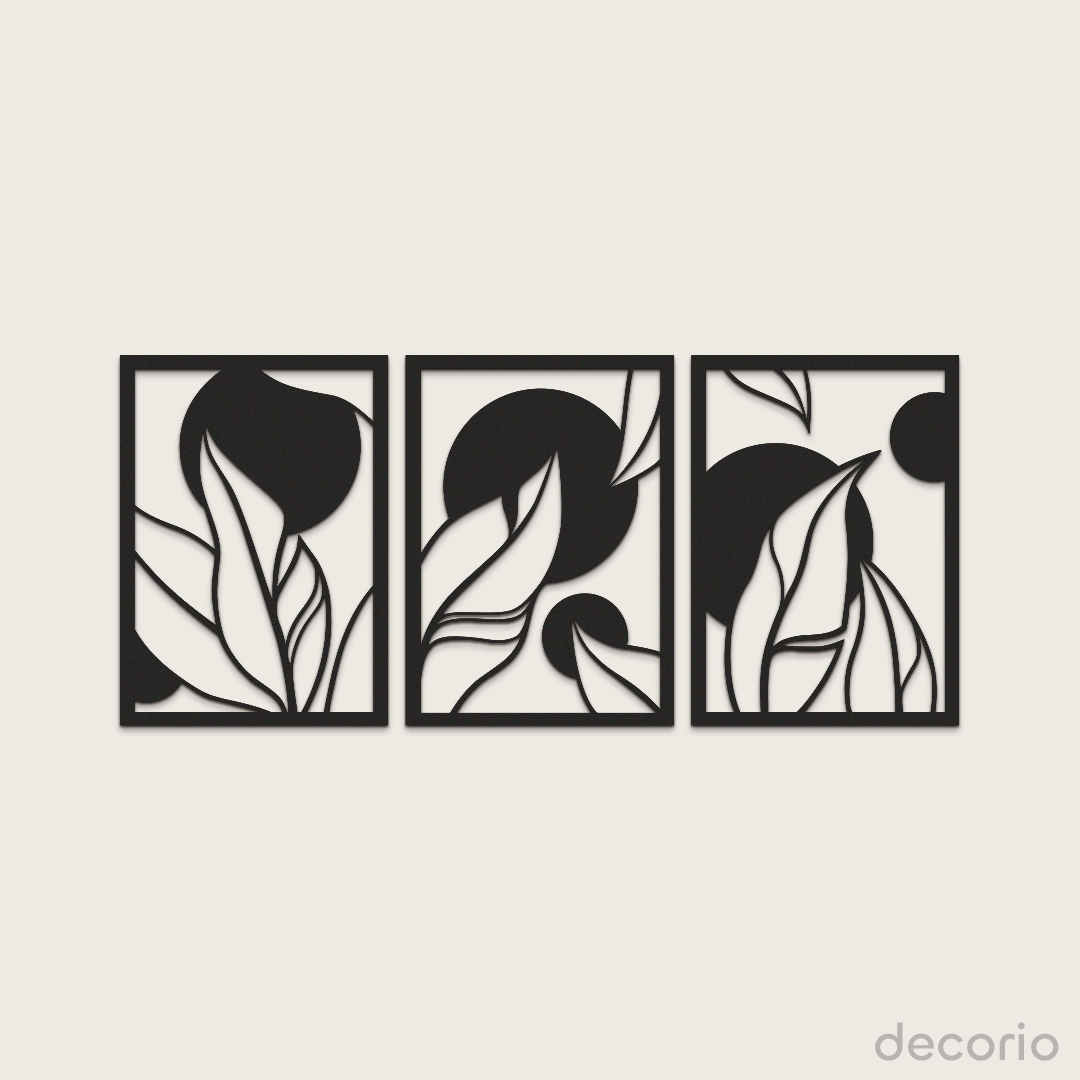 Flores y círculos