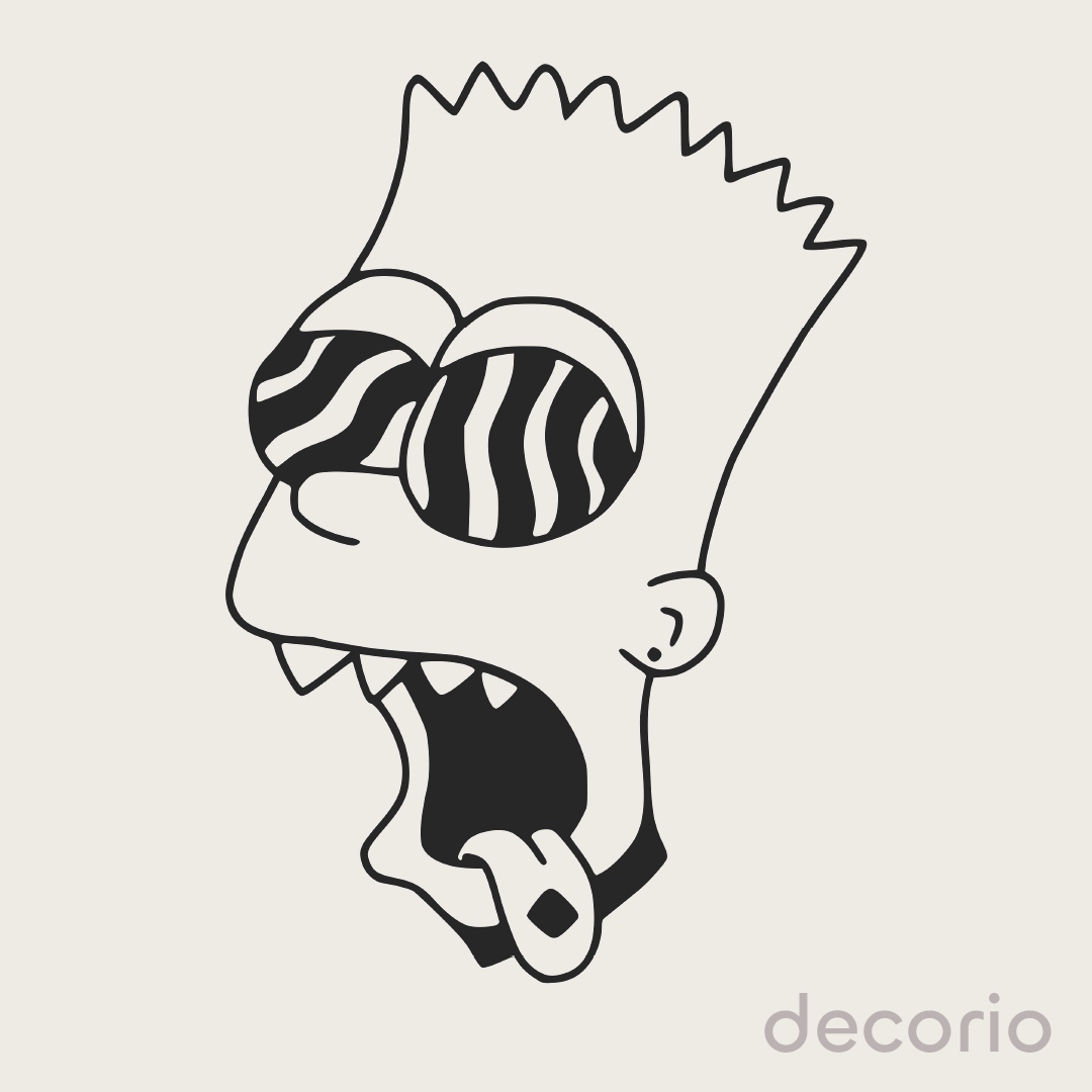 Stickers Bart Drogado