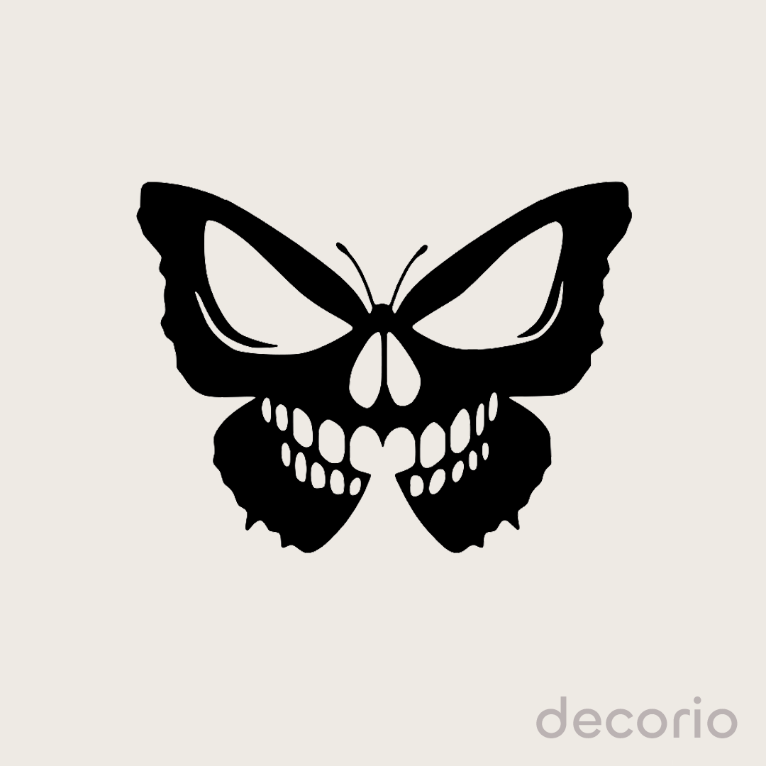 Stickers cara mariposa