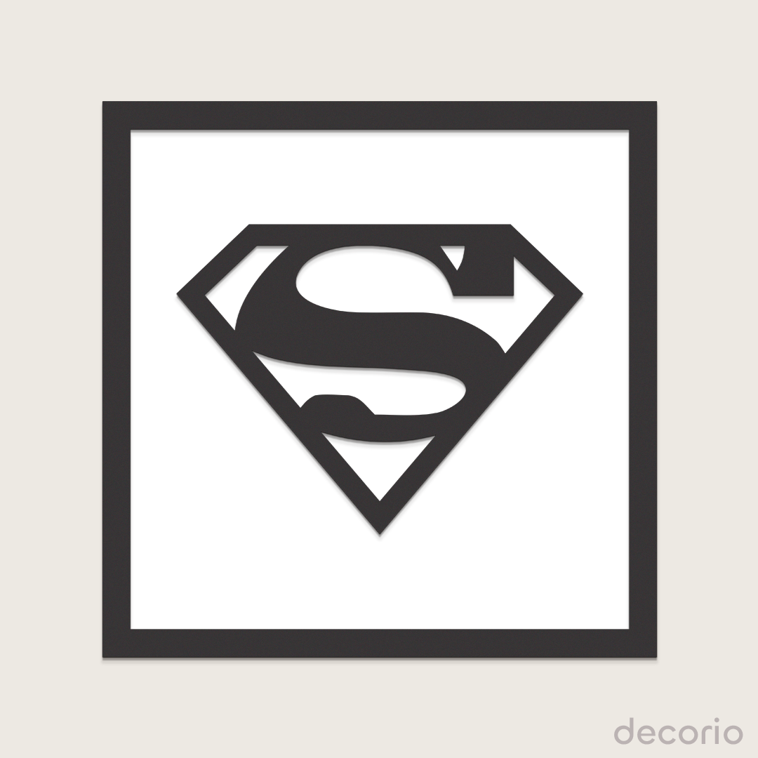Superman doble capa (base blanca)