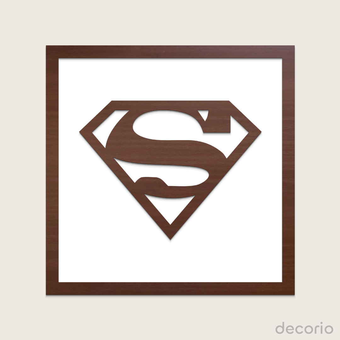 Superman doble capa (base blanca)