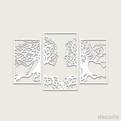 Tríptico Caras Árbol