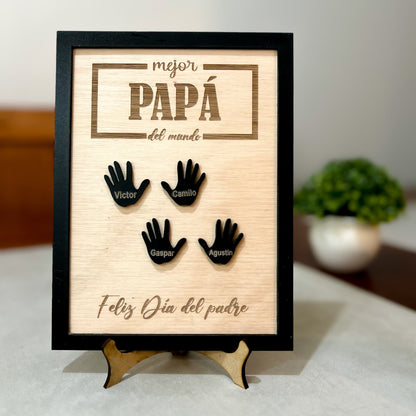 Letrero Mejor Papá