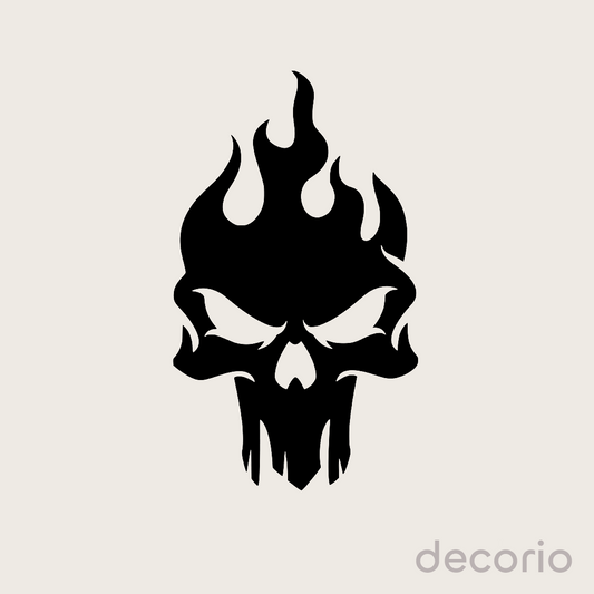 Stickers cara fuego